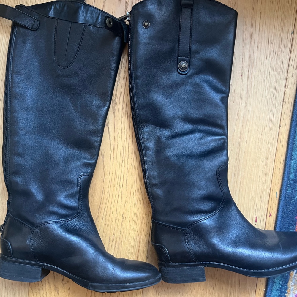 Sam Edelman knee high boots black size 6